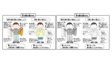 冬の服の選び方（文字あり）(２イラスト配置)